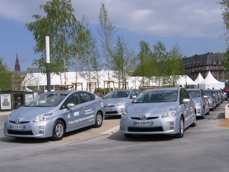 Toyota Prius Plug-in jezdí ve Štrasburku